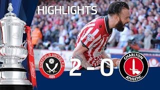 SHEFFIELD UNITED VS CHARLTON ATHLETIC 20 Official goals and highlights FA Cup Sixth Round HD [upl. by Serafina]