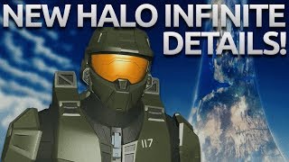 NEW HALO INFINITE DETAILS  STORY MASTER CHIEFS ARMOUR ZETA HALO NEW CORTANA AND MORE [upl. by Ladnyk]