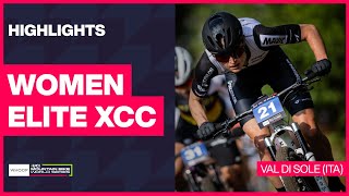 Val di Sole  Women Elite XCC Highlights  2024 WHOOP UCI Mountain Bike World Cup [upl. by Kiernan]