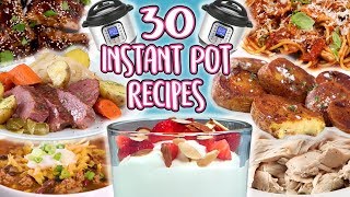 30 Instant Pot Recipes  Super Comp  Well Done [upl. by Landau38]