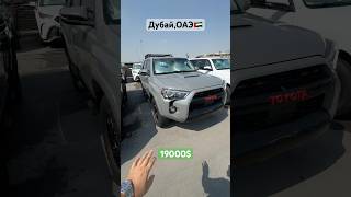 ‼️TOYOTA 4RUNNER НА АВТОРЫНКЕ В ДУБАЕ [upl. by Bartolomeo]