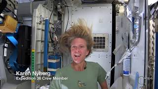 Astronaut Tips How to Wash Your Hair in Space [upl. by Malchus647]