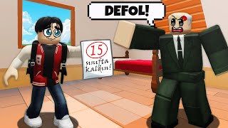 ROBLOX SINIFTA KALMA OYUNU 👨‍🏫  Roblox Umut [upl. by Pond]