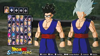 DRAGON BALL Sparking ZERO  New DBS Super Hero Gohan amp Beast Transformation Gameplay Mod [upl. by Atalaya]