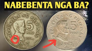 1997 5 PISO COIN VALUE [upl. by Ramuk109]