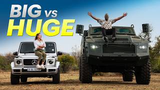 Mercedes GWagen vs MBOMBE 4 Big vs HUGE OffRoad Test  4K [upl. by Nnylatsyrc]