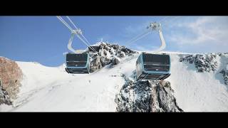 LEITNER in ItalySwitzerland  Matterhorn glacier ride II [upl. by Amaras]