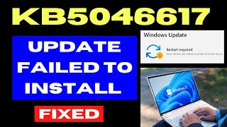 KB5046617 Update 24H2 not Installing on Windows 11 Fixed [upl. by Gautier254]