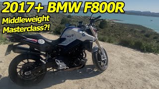 The Best Middleweight  BMW F800R Motorbike Review [upl. by Neleag738]