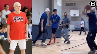 Gregg Popovich Cooks amp Shocks Entire Gym at D1 Open Run [upl. by Layman94]