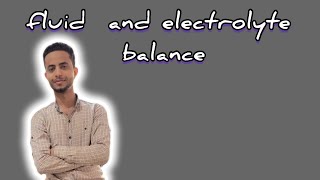 fluid and electrolyte balance [upl. by Arah]