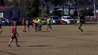 Group 6 CRL 2018 Round 11 Second Division 2nd half Roosters v Oran Park [upl. by Yrffoeg]