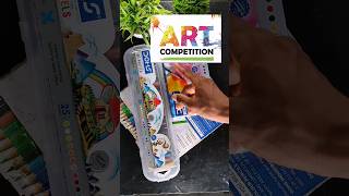 🏆New Art Competition 2024🥳🔥shorts short shortvideo viral art drawing artist [upl. by Wun]