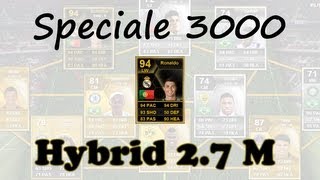 FIFA 13 Ultimate Team Speciale 3000 abonnés  Hybrid CR7 27M  HD FR [upl. by Boyce]