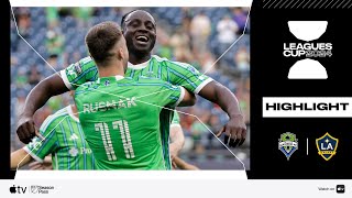 Seattle Sounders FC vs LA Galaxy  Leagues Cup  Match Highlights  August 8 2024 [upl. by Asseralc]