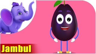 Jambul  Fruit Rhyme in Ultra HD 4K [upl. by Ablem]