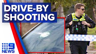 Three men charged after shooting in Melbournes north  9 News Australia [upl. by Islek]