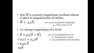 electrotechnique ch5 circutis magnetiques DC partie1 [upl. by Noeled]