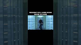 Resident Evil Laser Room Movie Vs Game ResidentEvil Residentvil4 [upl. by Yeleak346]