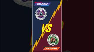 Keel Shark vs Strike Hawk Xtreme Stadium beybladexbattle beybladex [upl. by Leunas]