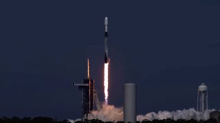 Blastoff SpaceX launches SiriusXM satellite from Florida nails landing [upl. by Adnilasor]