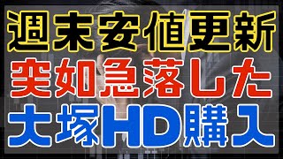 週末に突如急落した大塚HDを購入！ [upl. by Pickford]