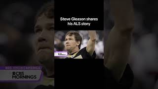 Steve Gleason on ALS diagnosis shorts [upl. by Nagem]