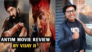 Antim Review  By Vijay Ji  Salman Khan  Aayush Sharma  Mahima Makwana  Mahesh Manjrekar [upl. by Enrobso347]