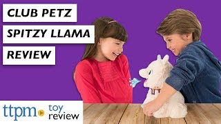 Funny Llama Stuffed Toy Review  Club Petz Spitzy from IMC Toys [upl. by Sorel]