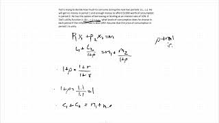 Intertemporal Choice  ECON 10A [upl. by Mailliw]