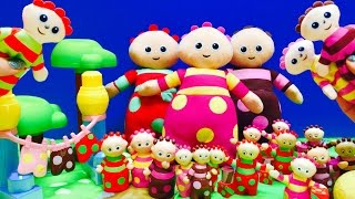 Giant TOMBLIBOOS In The Night Garden Toy Figures COLLECTION [upl. by Rickert]