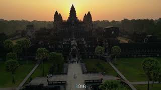 Angkor Wat Temple ប្រាសាទអង្គរវត្ត​ Drone Footage DJI Mini 3 Pro 4K [upl. by Eniluap]