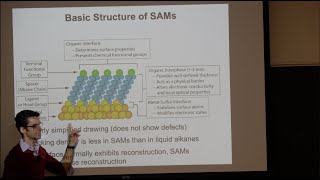 Selfassembled monolayers SAMs  Darren Lipomi  UC San Diego [upl. by Akirdnas47]