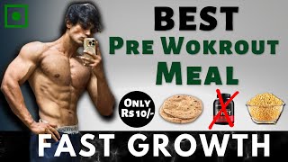 Pre Workout Meal for best Workout  Workout se Phele Kya Khaye [upl. by Dorine723]