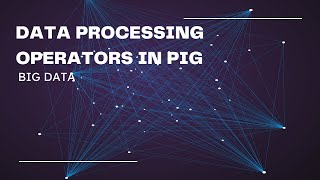 DATA PROCESSING OPERATORSBIG DATA [upl. by Sabu938]