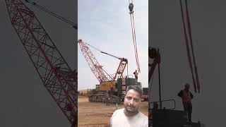 Crawlar crane assembly process crawler crane helper job vacancy job craneoperatorjob [upl. by Mariquilla]