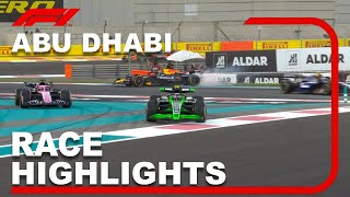 Race Highlights  Formula 1 Etihad Airways Abu Dhabi Grand Prix 2024 [upl. by Ebbie]