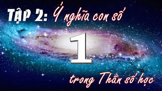 Numerology 02  Ý nghĩa của con số 1 trong Thần số học  Numerology TV [upl. by Hoj]