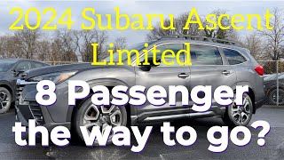 2024 Subaru Ascent Limited  8 Passenger [upl. by Vern375]