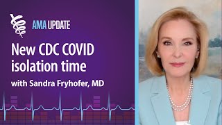 CDC changes COVID isolation guidelines and COVID vaccine dose schedule with Sandra Fryhofer MD [upl. by Bora]