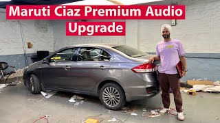 Maruti Ciaz Premium Audio Upgrade  Budget Friendly Audio Upgrade  Plug amp Play  Motor Concept [upl. by Havard]