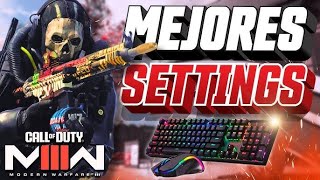 TIPS Y MEJOR CONFIGURACION PARA TECLADO Y RATON WARZONE TE AYUDARA [upl. by Norah]