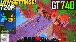 Minecraft Dungeons GT 740  720p Low [upl. by Arda]