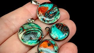 POLYMER CLAY Technique with Translucent Layers Terrific Glass Effect [upl. by Redlac295]