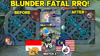 Game Super Sengit Detikdetik Blunder Fatal dari RRQ  RRQ vs TODAK Match 3 M3 World [upl. by Chernow]