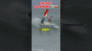 SURFER FIGHTS In HURRICANE🙏☠️ viral capcut capcutcaptions shortvideos surf beach viral [upl. by Nahta738]