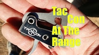 TacCon 3MR Trigger At The Range [upl. by Aitnis744]