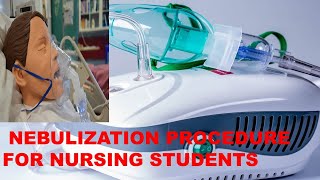 Nebulization  Nebulization Procedure Nebulization Machine Parts [upl. by Aline]