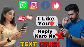 Texting Mistakes📱❌ HOW TO TALK TO GIRLS CRUSH How to text girls Whatsapp Chat Tinder Bumble [upl. by Atinaj508]