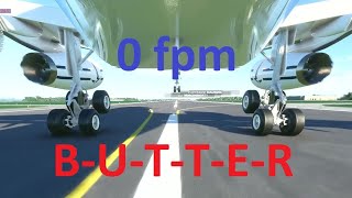 Swiss001landing  a330 BUTTER landing  Microsoft Flight Simulator [upl. by Ymij]